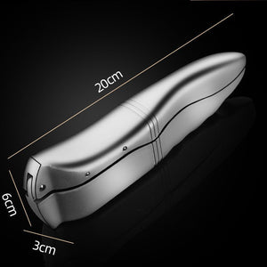 Manual Garlic Press Crusher, Aluminum Alloy Garlic & Ginger Masher | Durable Kitchen Tool UAE