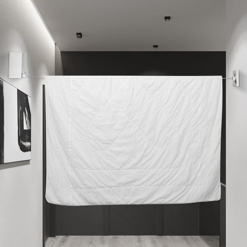 Retractable Clothesline Wall Mounted Telescopic Clothes Drying Rope (4.2m)